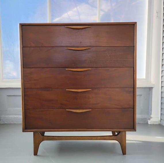 Vintage Lane Perception Midcenturymodern Five Drawer; Tallboy, Chest of Drawers, Dresser, Bedroom Furniture, Rhymeswithdaughter - Etsy Vintage Lane Perception Midcenturymodern Five Drawer; Tallboy, Chest of Drawers, Dresser, Bedroom Furniture, Rhymeswithdaughter - Etsy