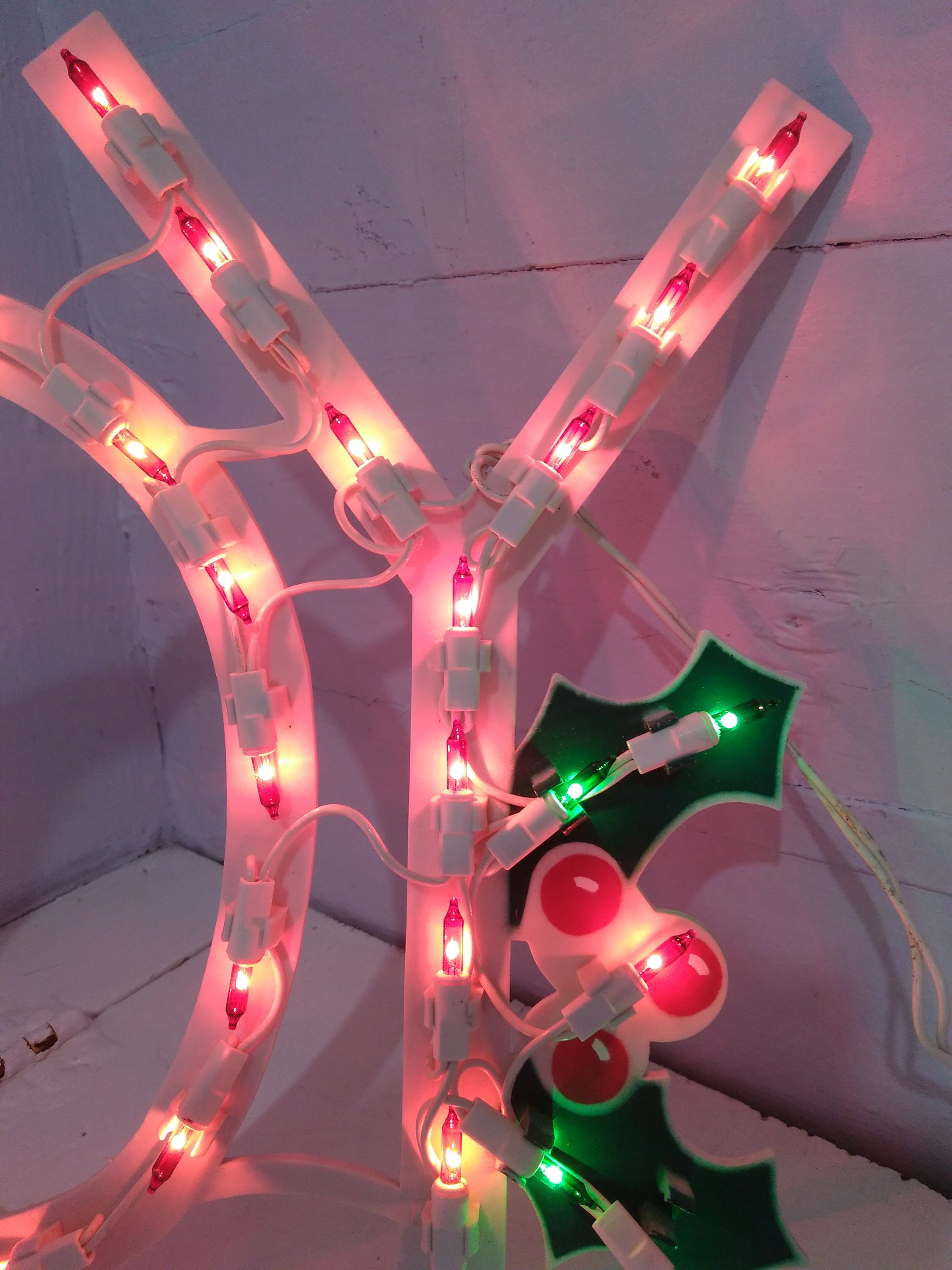 Vintage Hanging JOY Sign Lighted Christmas Decor Photo Prop RhymeswithDaughter