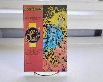 Soul Quest, Number 1, First Printing, 1989,  Innovation Comics, Comic Book, Gift Idea, Collectable, RhymeswithDaughter