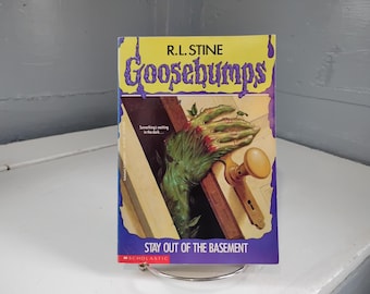 Stay Out of the Basement Number 2 Goosebumps R.L. Stine 1st Edition 90s Collectable Book Horror Fiction RhymeswithDaughter