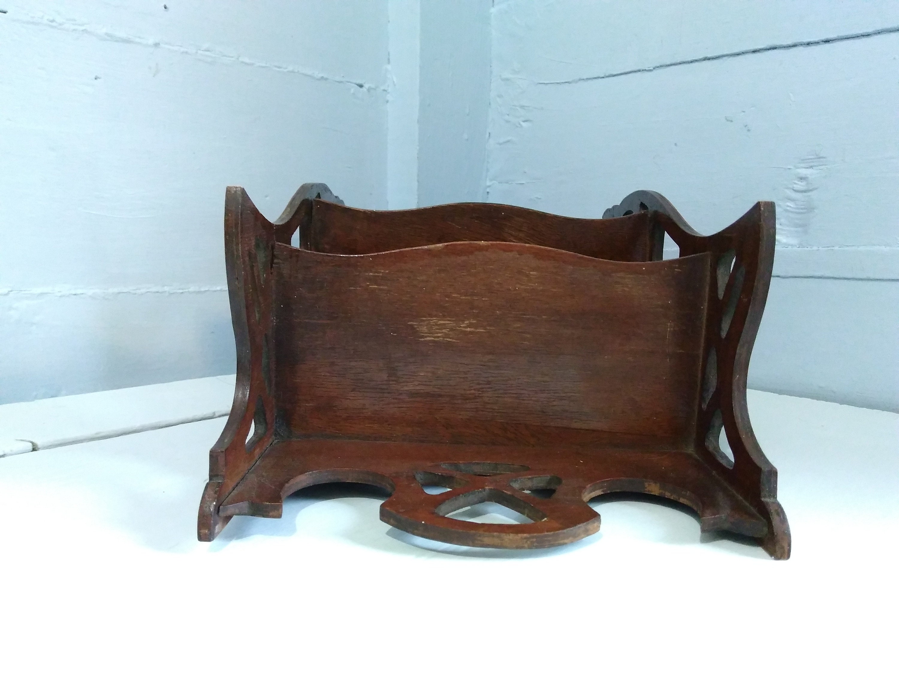 Vintage Wood Shelves Wall Mount Shelf Knick Knack Shelves ...
