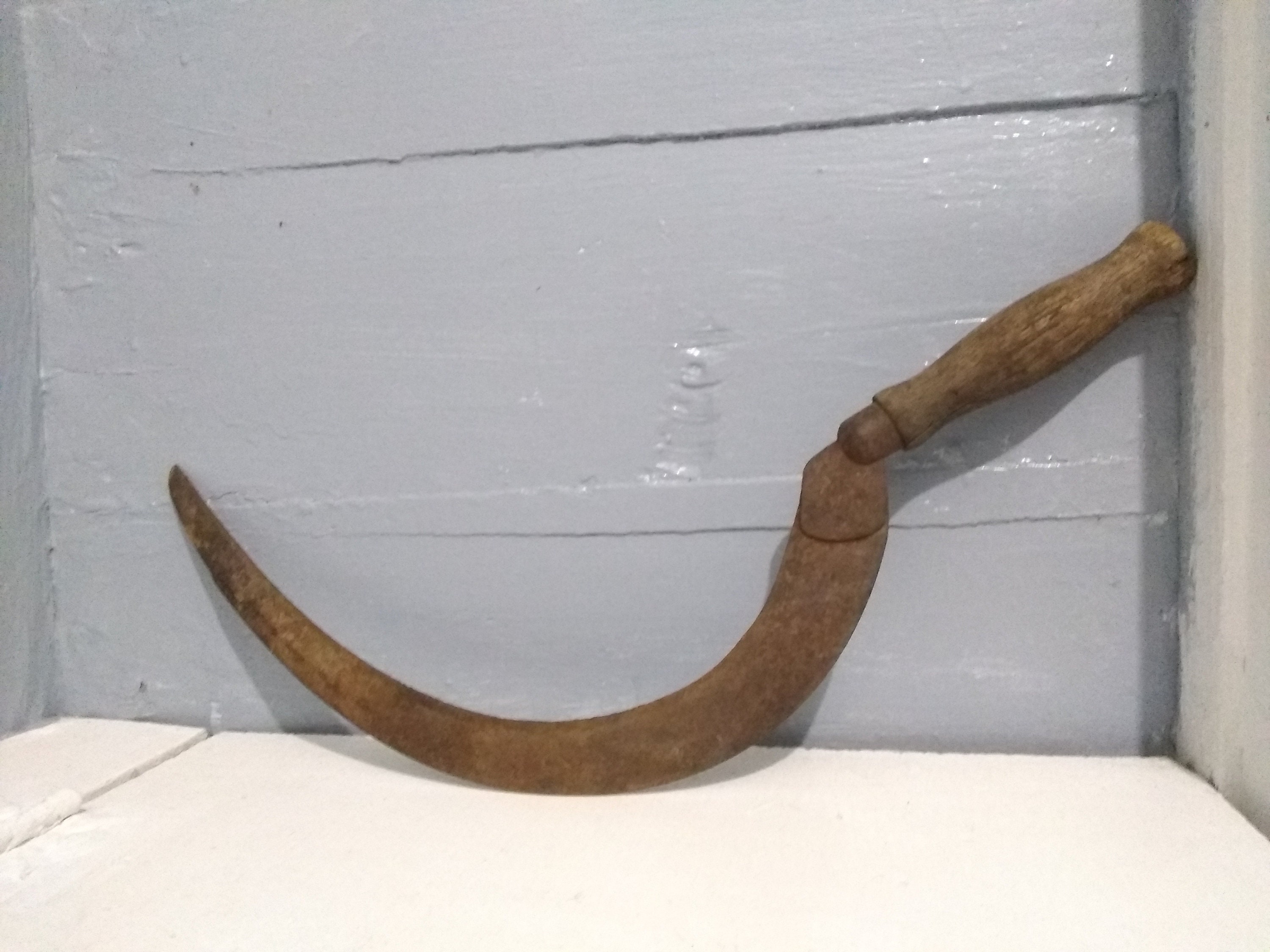 Antique Corn Cutter Scythe Sickle Farm Tool Gardening Tool Hand Tool