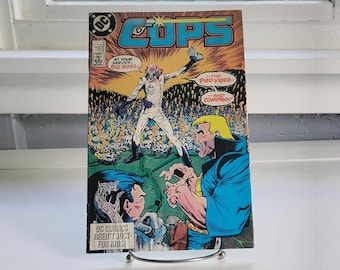 80s Comics, COPS, Number 3, October 1988, DC Comics, Gift Idea, Collectable, RhymeswithDaughter