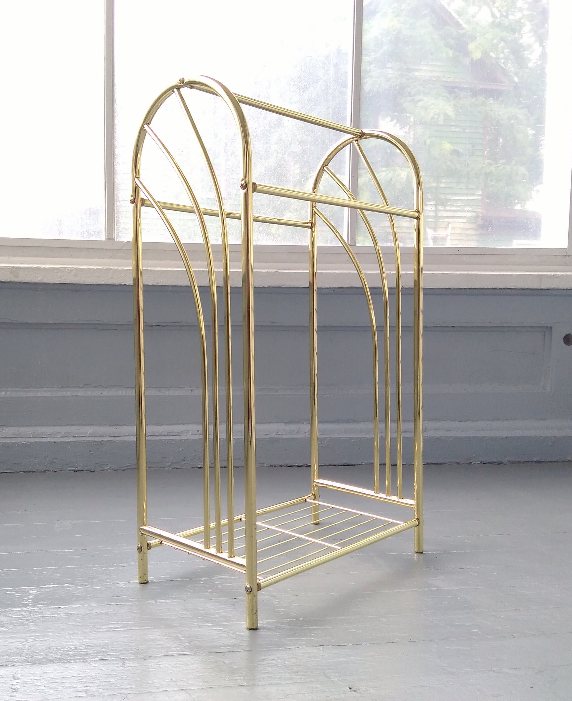 Metal blanket rack hotsell