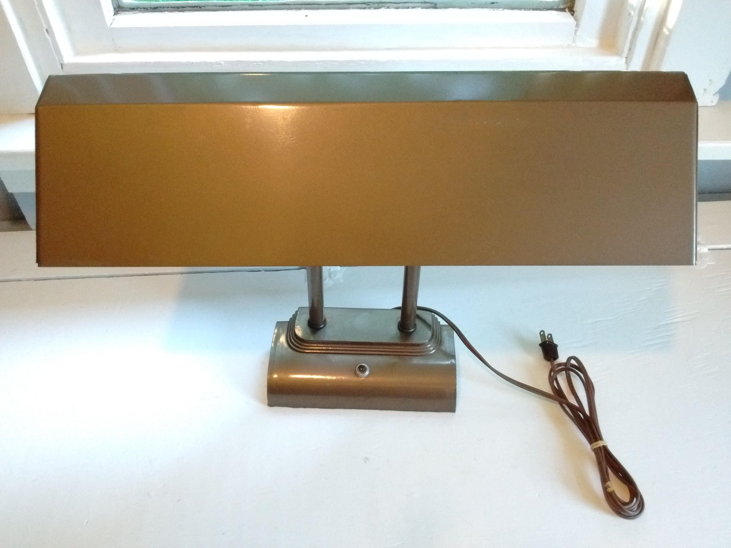 Vintage Industrial Drafting Table Lamp Desk Lamp Art Deco MidCentury