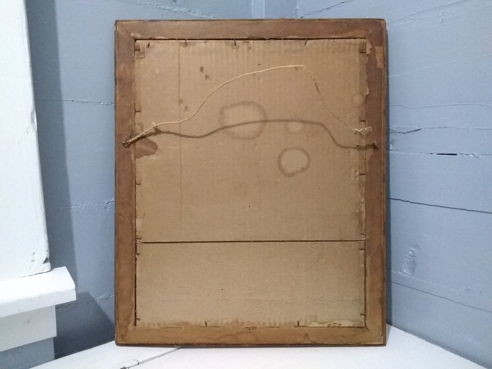 Antique Religious Wall Art the Holy Family Large Framed Etsy