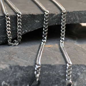 Unisex Eyeglass chain, Sunglasses chain, Mens Eyeglass chain, Womens eyeglass leash, eyeglass leash, silver eyeglass chain,
