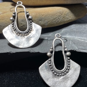 Orecchini Boho in argento, orecchini pendenti, orecchini pendenti, gioielli hippie,