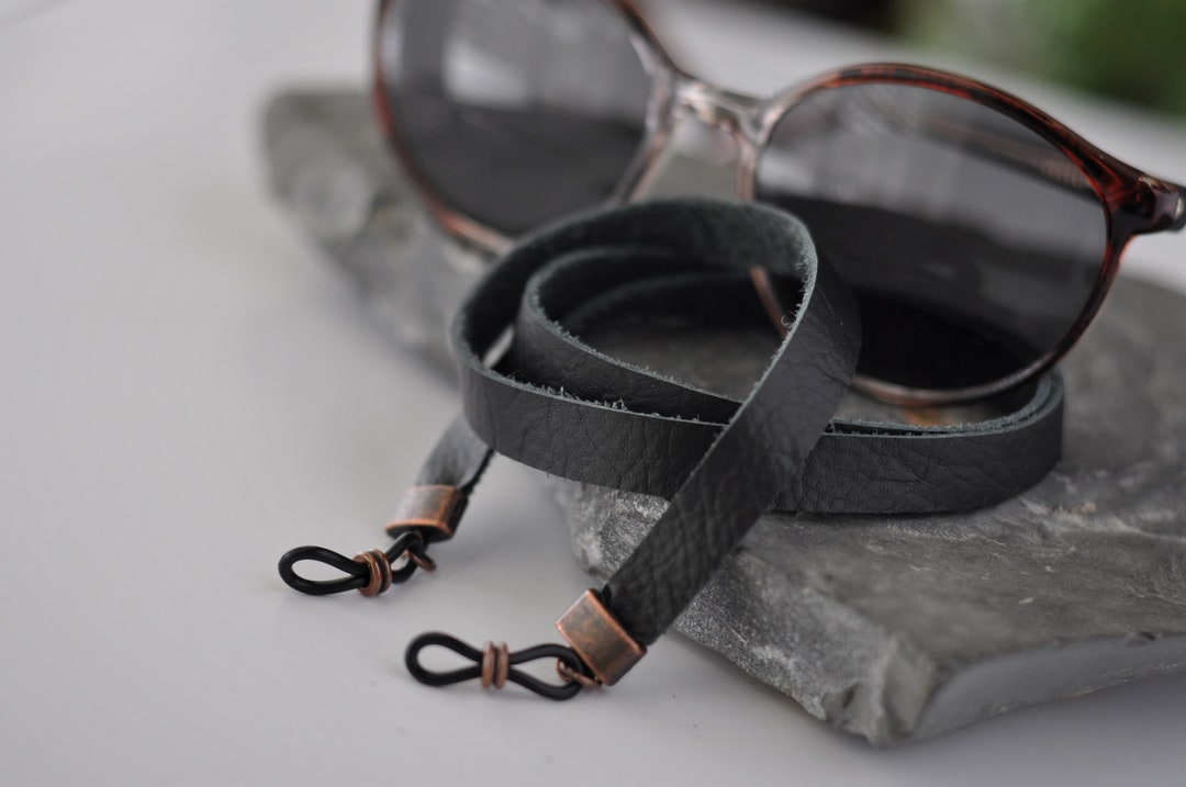 Leather Glasses Leash, Sunglasses Chain, Glasses Holder, Readers Cord