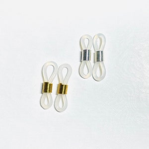 Replacement eyeglass grips, Rubber Parts, Rubber Ends, Eyeglass adjustable grips