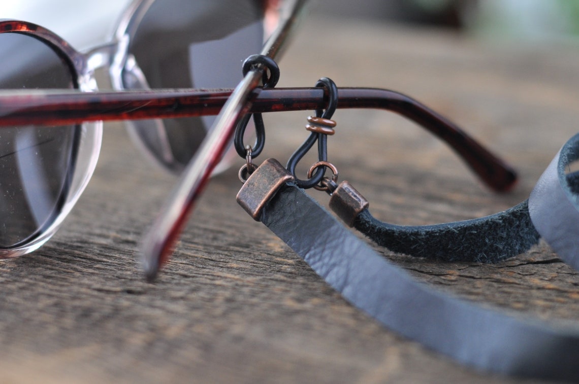 Leather Glasses Leash Sunglasses Chain Glasses Holder Etsy