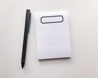 130 - LABEL - Notepad