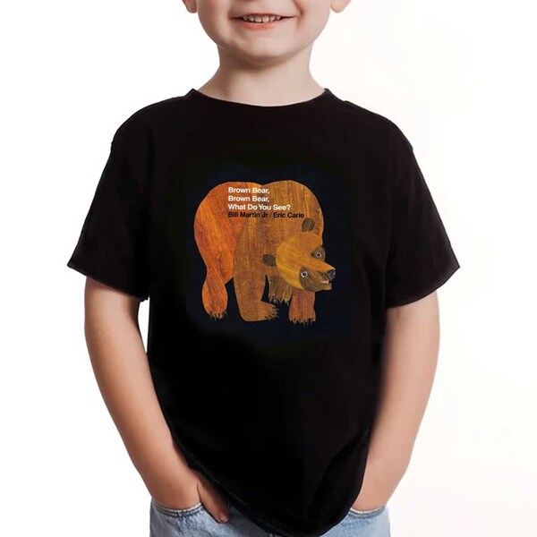 Brown Bear Shirt, Brown Bear Family Birthday Party, Matching Family Outfit Shirt, Brown Bear Lover Shirt, Eric Carle Brown Bear Tee