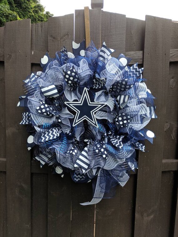 Dallas cowboys christmas tree ribbon Clearance