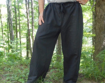Cotton Drawstring /Renaissance/Pirate/Sailor Pants - Men/Women