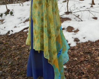Dancing Veil, Sarong, Chiffon Shawl