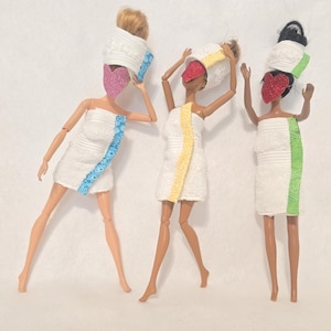 Spa Kit for Fashion Doll, Bath Stuff 16 Scale