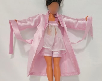 Puppen Kimono und PJ's für Curvy Fashion Doll