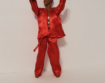 Pajamas for Male Doll, Fancy Lounge Wear