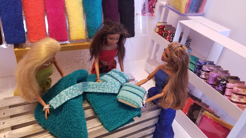 Barbie Towel-Doll Towel 9 Colors Full Size Bath | Etsy