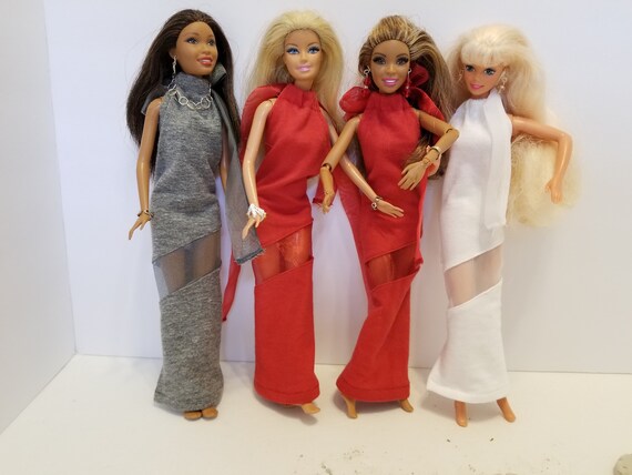 barbie doll maxi dress