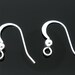 100 Silver French Hooks Jewelry Making Supplies Bulk Earrings Ear wires Silver Dangle Hook Earring findings Wholesale Earring Blanks