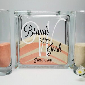 sand for wedding unity vase