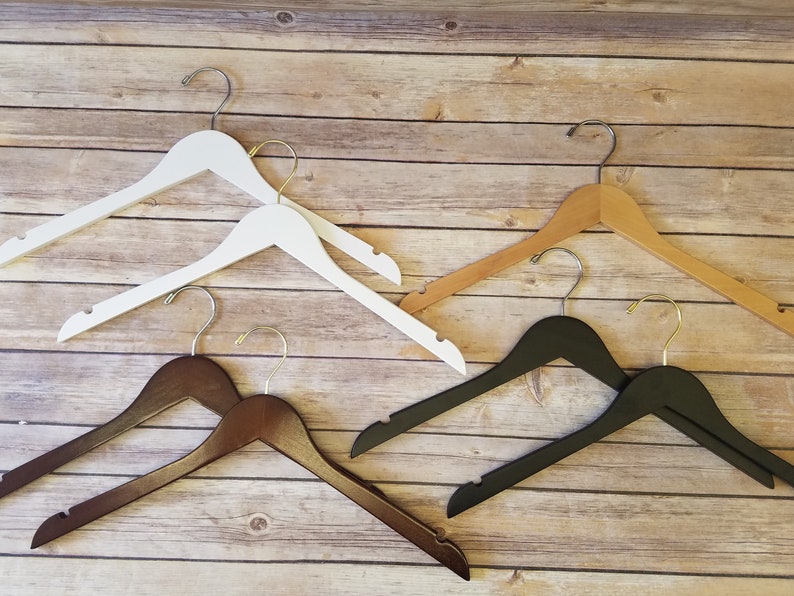 Bridesmaids or Flower Girl Bridesmaids and Flower Girl Personalized Wedding Dress Hangers for Bride Gift for Bride Wedding Shower Gift