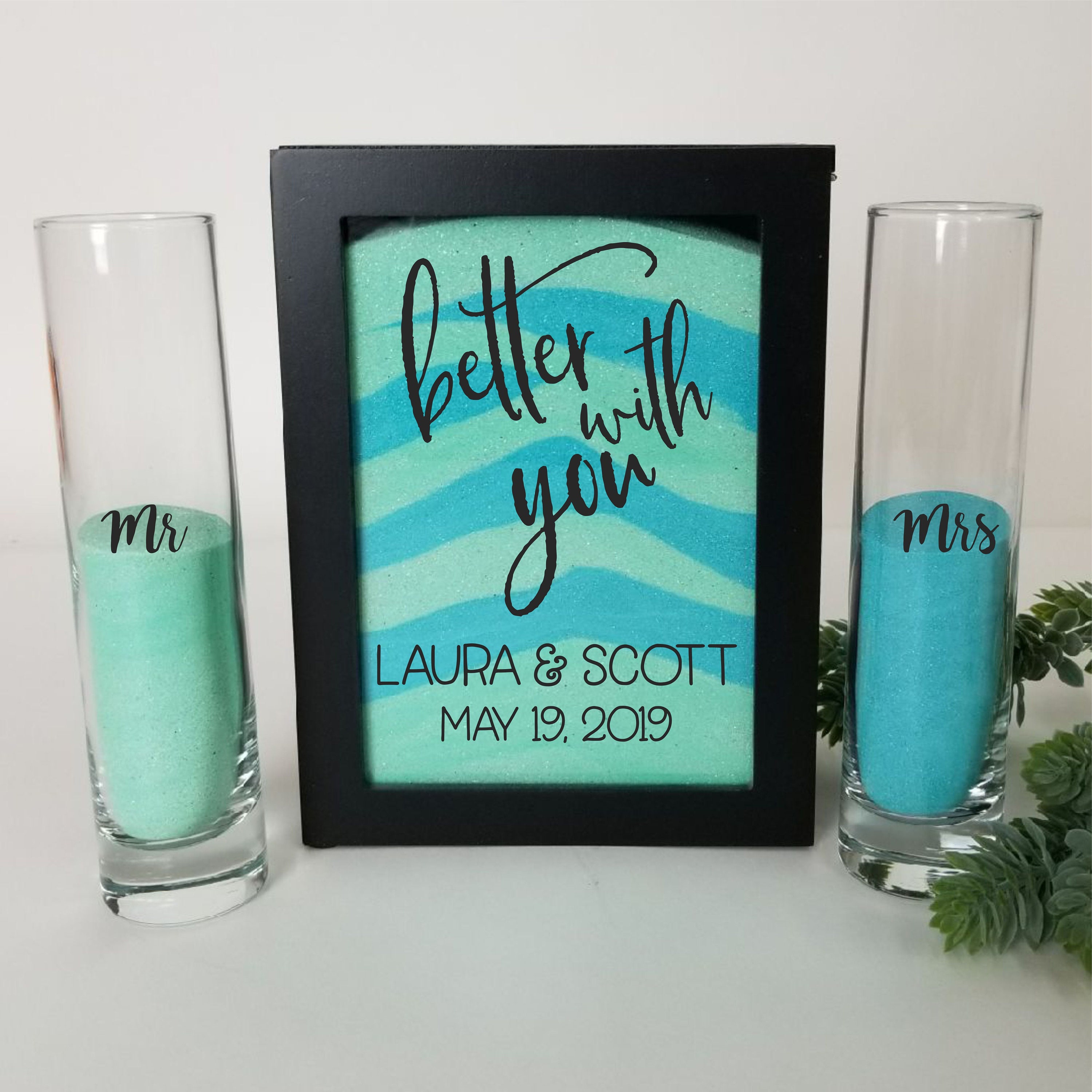 Wedding Sand Ceremony Set Sand Included In Your Choice Of Etsy