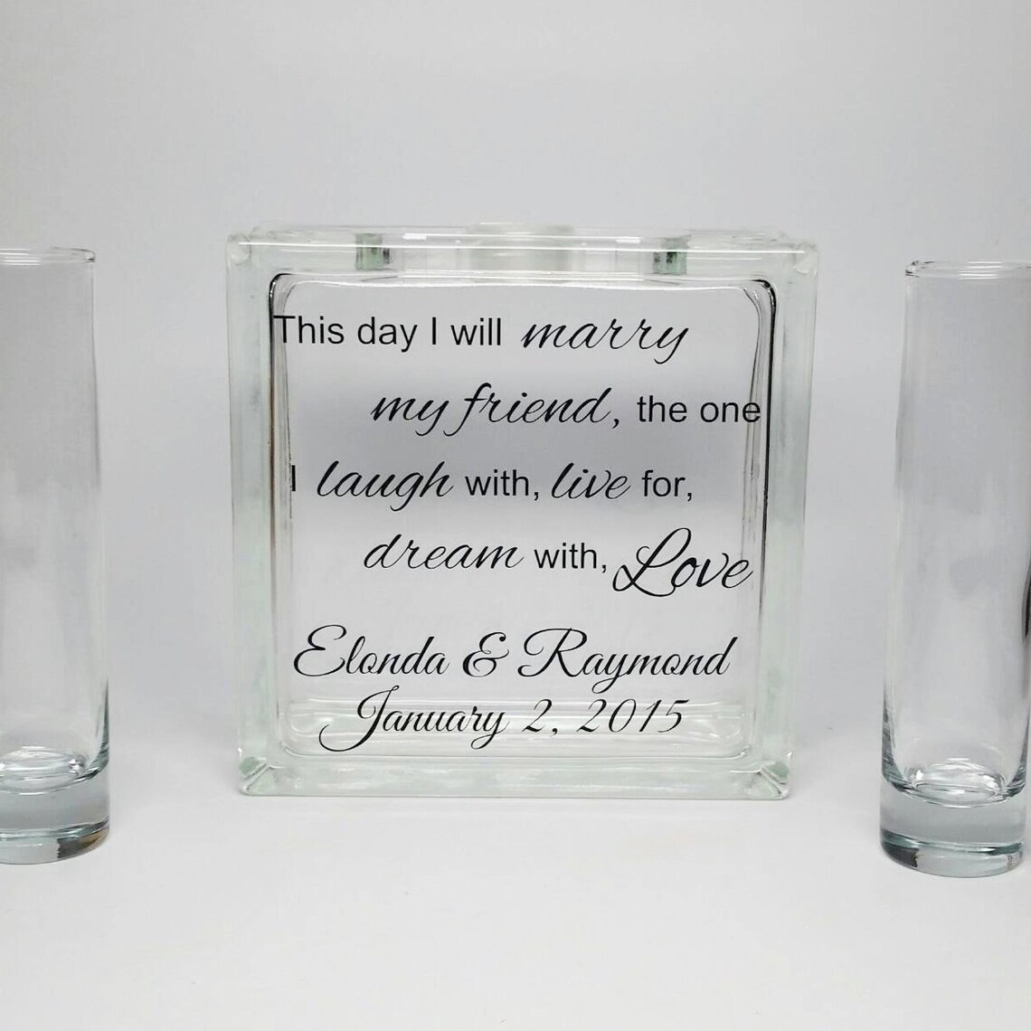 Unity Sand Set Wedding Sand Set Unity Sand Ceremony Set Etsy