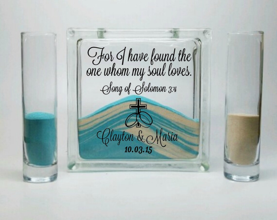 Unity Sand Set Wedding Sand Set Unity Sand Ceremony Set Etsy