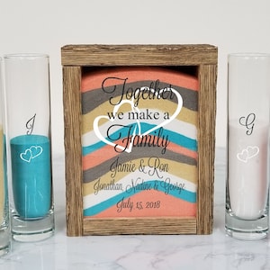 Blended family sand ceremony sets hot sale