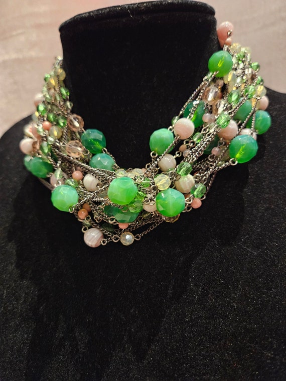 Vintage Rita D. Multi-Strand Necklace