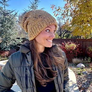 Back in Brugge Slouchy Beanie ***CROCHET PATTERN***
