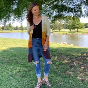 Grid Cardi **HÄKELANLEITUNG**