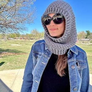 One Skein Balaclava *** CROCHET PATTERN ***