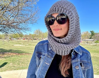 One Skein Balaclava *** CROCHET PATTERN ***