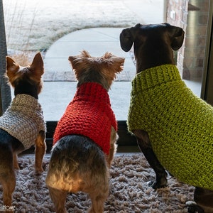 Dog Sweater ***CROCHET PATTERN***