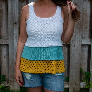 Perfect Parfait Tank *** CROCHET PATTERN ***