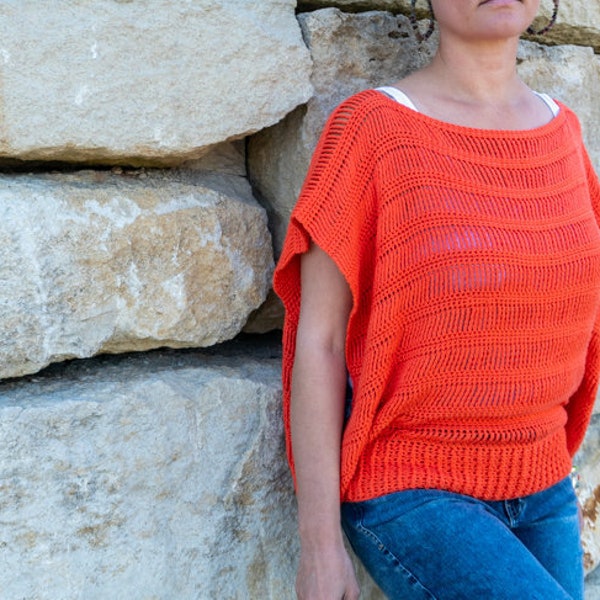 Track Stitch Tunic ***CROCHET PATTERN***