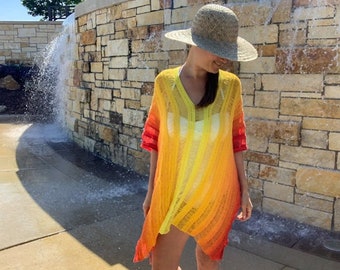 Phoenix Swimsuit Coverup *** CROCHET PATTERN ***