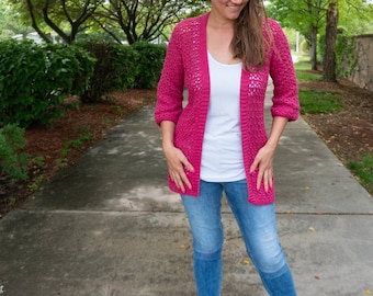Summer Sultan Cardi ***CROCHET PATTERN***
