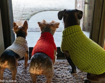 Dog Sweater ***CROCHET PATTERN***