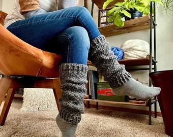 All in the Family Leg Warmers *** CROCHET PATTERN ***