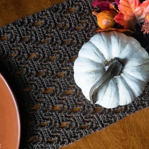 Fall Table Runner CROCHET PATTERN image 1