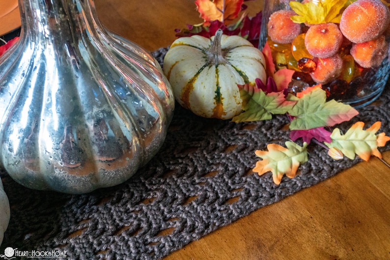 Fall Table Runner CROCHET PATTERN image 3