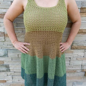 Voluminous Tank Top CROCHET PATTERN image 3