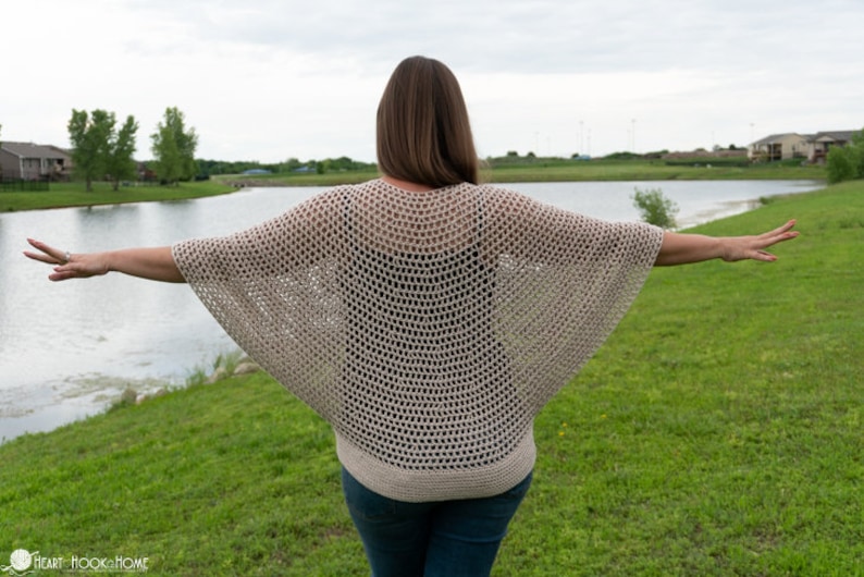 Go With the Flow Poncho CROCHET PATTERN image 2