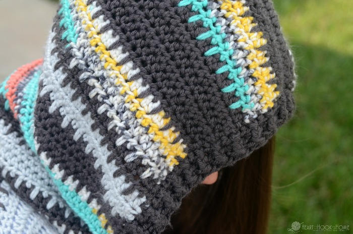 Painted Canyon Cardigan CROCHET PATTERN 