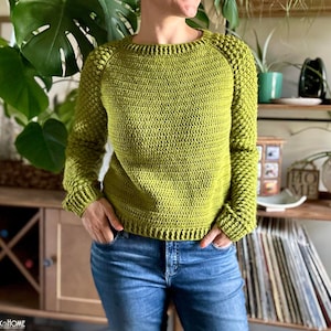 The Manilow Pullover *** CROCHET PATTERN ***